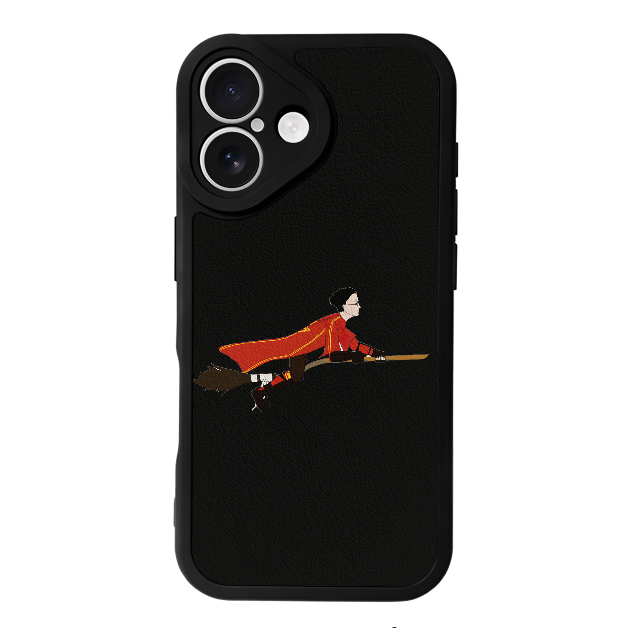 （画像用） Harry Potter ハリー・ポッターシリーズ 【iPhone 16シリーズ対応】シリコンスマホケース（レザー調） 材質：シリコン
